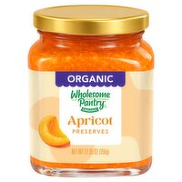 Wholesome Pantry Organic Apricot Preserves, 12.35 oz, 12.35 Ounce