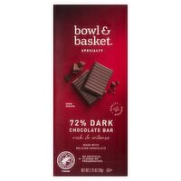 Bowl & Basket Specialty 72% Dark Chocolate Bar, 2.75 oz