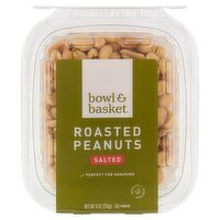 Bowl & Basket Salted Roasted Peanuts, 9 oz