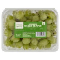 Bowl & Basket Seedless Green Grapes, 32 oz