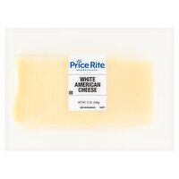 Price Rite White American Cheese, 12 oz