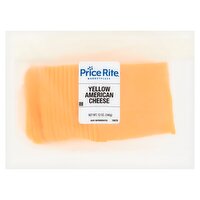 Price Rite Yellow American Cheese, 12 oz