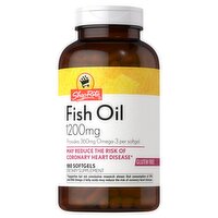 ShopRite Fish Oil Dietary Supplement, 1200mg, 180 count