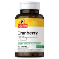 ShopRite Cranberry with Vitamin C Herbal Supplement, 5000 mg, 100 count