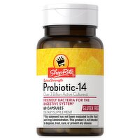 ShopRite Extra Strength Probiotic-14 Dietary Supplement, 11 mg, 60 count