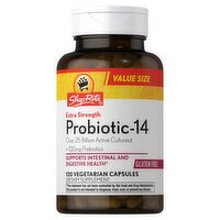 ShopRite Extra Strength Probiotic-14 Dietary Supplement Value Size, +100mg, 120 Count