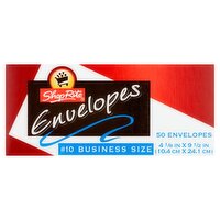 Shoprite #10 Business Size Envelopes, 50 count