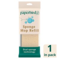 Paperbird Sponge Mop Refill, 1 Each