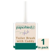 Paperbird Toilet Brush with Caddy