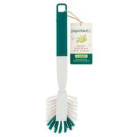 Paperbird Handle Dish Brush with Scraper, 1 Each