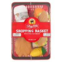 ShopRite Shopping Basket with Play Food Set