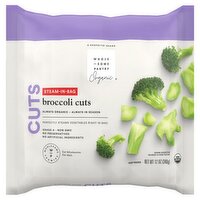 Wholesome Pantry Organic Steam in Bag Broccoli Cuts, 12 oz