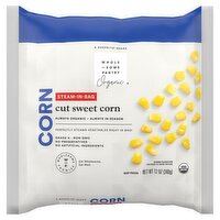 Wholesome Pantry Organic Steam in Bag Cut Sweet Corn, 12 oz