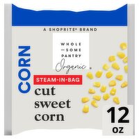 Wholesome Pantry Organic Steam-in-Bag Cut Sweet Corn, 12 oz