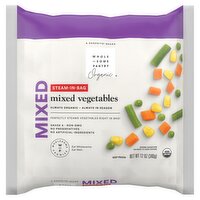 Wholesome Pantry Organic Steam-in-Bag Mixed Vegetables, 12 oz, 12 Ounce