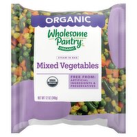 Wholesome Pantry Organic Steam in Bag Mixed Vegetables, 12 oz, 12 Ounce