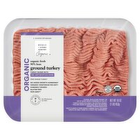 Wholesome Pantry Organic 90% Lean Ground Turkey, 16 oz