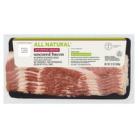 Wholesome Pantry Applewood Smoked Uncured Bacon, 12 oz