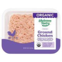 Wholesome Pantry Organic Fresh Ground Chicken, 16 oz