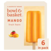 Bowl & Basket Mango Fruit Bars, 2.75 fl oz, 6 count