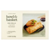 Bowl & Basket Vegetable Egg Rolls, 5 count, 15 oz