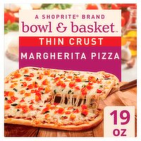 Bowl & Basket Thin Crust Margherita Pizza, 19 oz