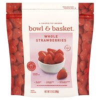 Bowl & Basket Whole Strawberries, 12 oz, 12 Ounce