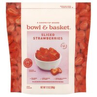 Bowl & Basket Sliced Strawberries, 12 oz, 12 Ounce