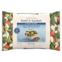 Bowl & Basket Steam in Bag California Blend Broccoli, Cauliflower & Carrots, 12 oz, 12 Ounce