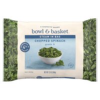 Bowl & Basket Steam in Bag Chopped Spinach, 12 oz