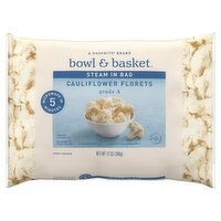 Bowl & Basket Steam in Bag Cauliflower Florets, 12 oz