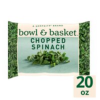 Bowl & Basket Chopped Spinach, 20 oz, 20 Ounce