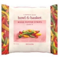 Bowl & Basket Mixed Pepper Strips, 14 oz, 14 Ounce