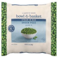 Bowl & Basket Steam in Bag Green Peas, 12 oz