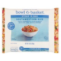 Bowl & Basket Steam in Bag Southwestern Rice, 10 oz, 10 Ounce