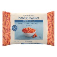 Bowl & Basket Steam in Bag Whole Baby Carrots, 12 oz