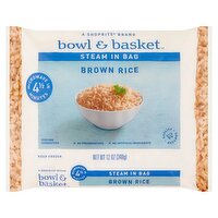 Bowl & Basket Steam in Bag Brown Rice, 12 oz, 12 Ounce