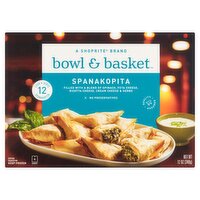 Bowl & Basket Spanakopita, 12 count, 12 oz