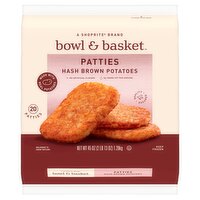  Bowl & Basket Patties Hash Brown Potatoes, 20 count,  45 oz