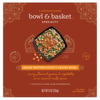 Bowl & Basket Specialty Indian Inspired Hearty Grains Bowl, 9 oz, 9 Ounce