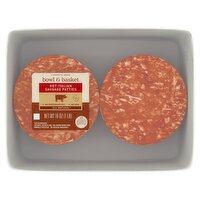 Bowl & Basket Hot Italian Sausage Patties, 16 oz