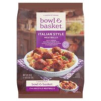 Bowl & Basket Italian Style Meatballs, 26 oz, 26 Ounce