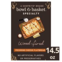 Bowl & Basket Specialty Wood-Fired Pecorino Cheese Flatbread, 14.5 oz