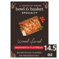 Bowl & Basket Specialty Wood-Fired Margherita Flatbread, 14.5 oz