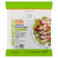 Wholesome Pantry Grilled Chicken Breast Strips, 8 oz