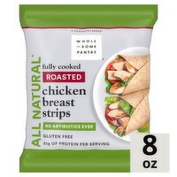 Wholesome Pantry Roasted Chicken Breast Strips, 8 oz