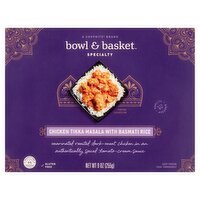 Bowl & Basket Specialty Chicken Tikka Masala with Basmati Rice, 9 oz, 9 Ounce