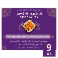 Bowl & Basket Specialty Chicken Tikka Masala with Basmati Rice, 9 oz, 9 Ounce