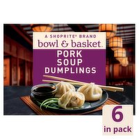 Bowl & Basket Pork Soup Dumplings, 6 count, 6 oz