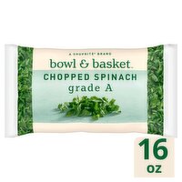 Bowl & Basket Chopped Spinach, 16 oz